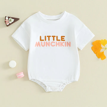 Little Munchkin Short Sleeve Bubble Romper
