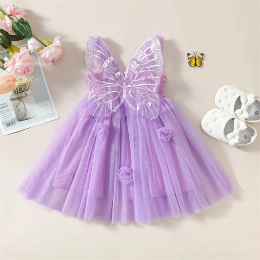 Fairy Wing Tulle Dress