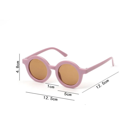 Girls Retro Sunglasses Outdoor Sunglasses For Kids 1-5 Years Old