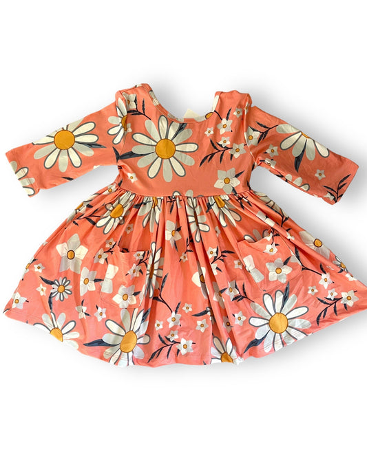 DAISY DARLING POCKET TWIRL DRESS