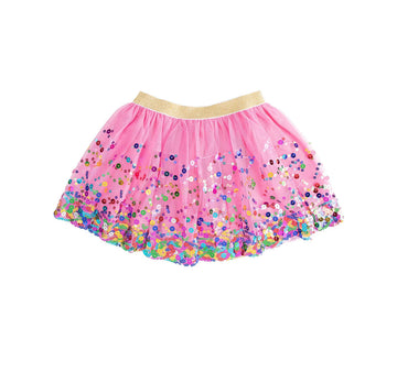 Raspberry Confetti Tutu - Dress Up Skirt - Kids Tutu