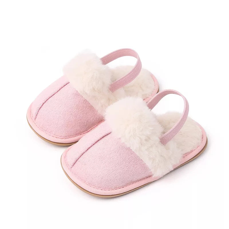 Fluffy Baby Slides Soft Non Slip Slippers