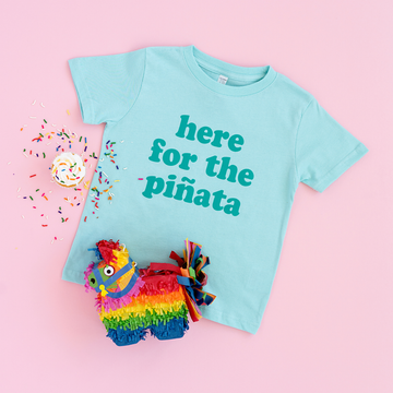Here for the Piñata Birthday Party Shirt